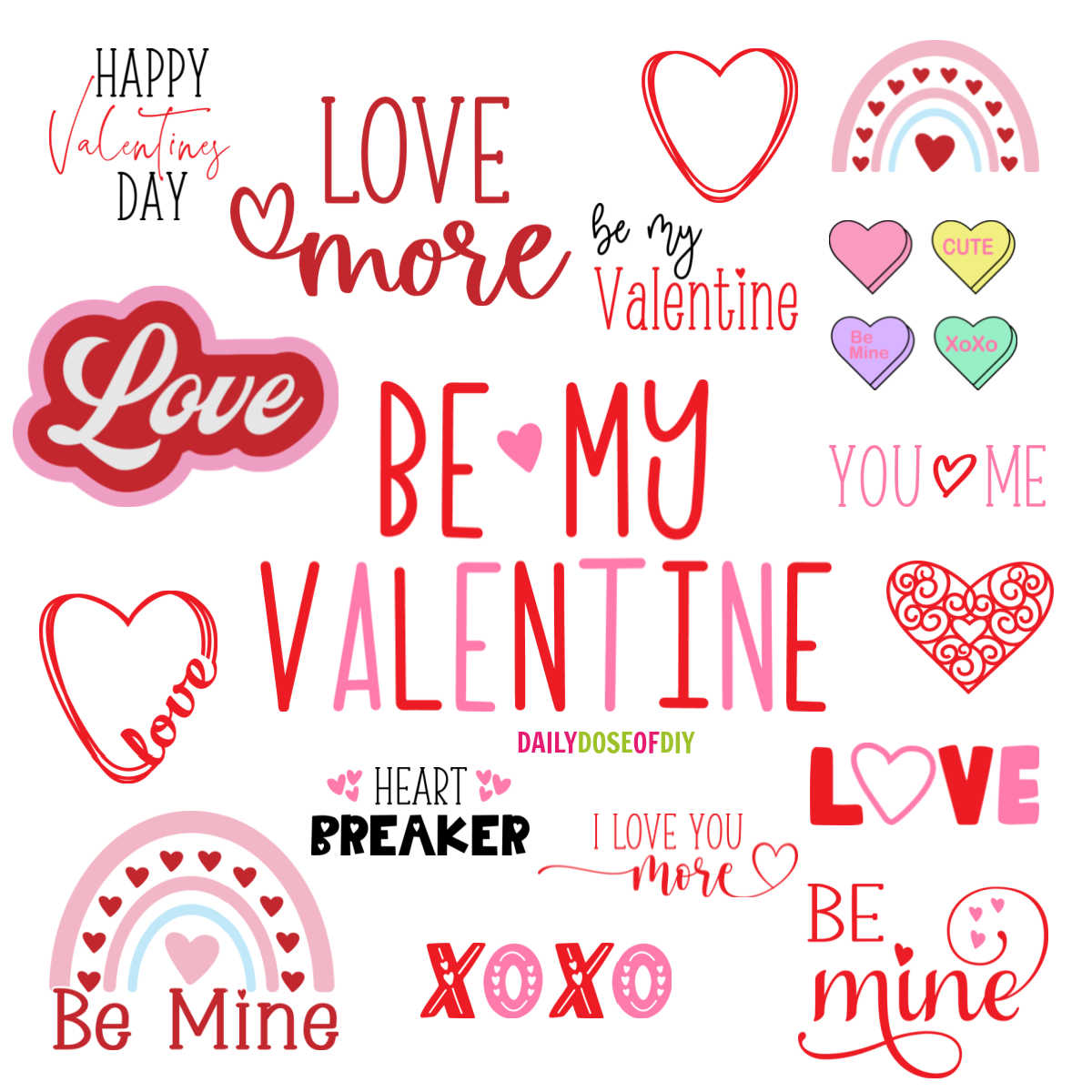 Be Mine SVG, Valentine's Day SVG, Valentine SVG, Valentines Heart